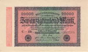 20000 Mark 1923 ro.84g BB